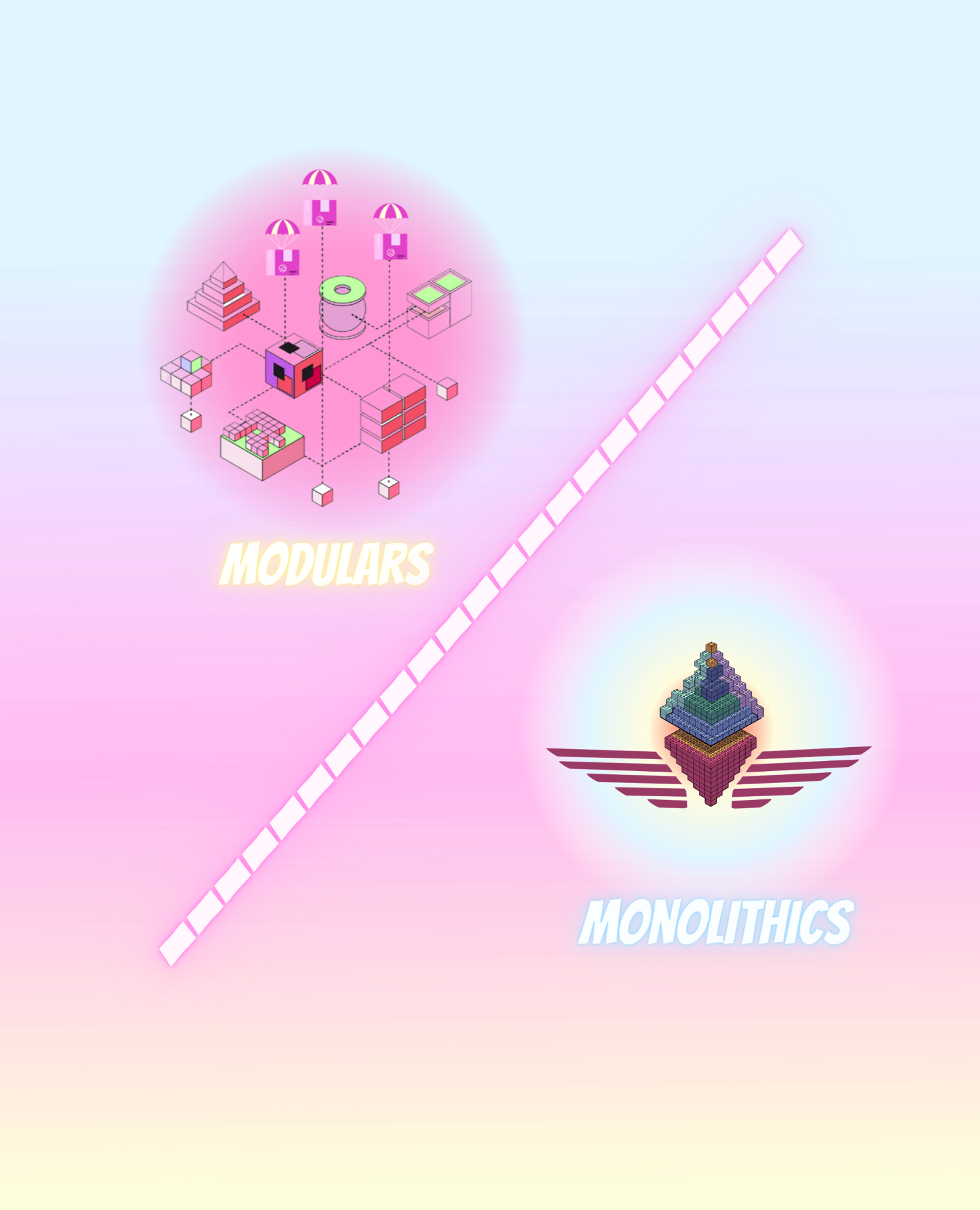 The Infra Series: Modular vs. Monolithic (ft.$TIA valuation)